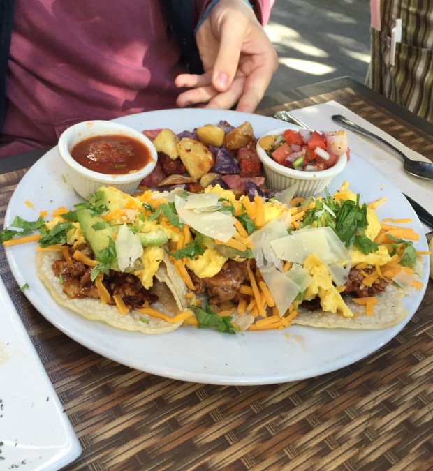 South of the Border (breakfast tacos)